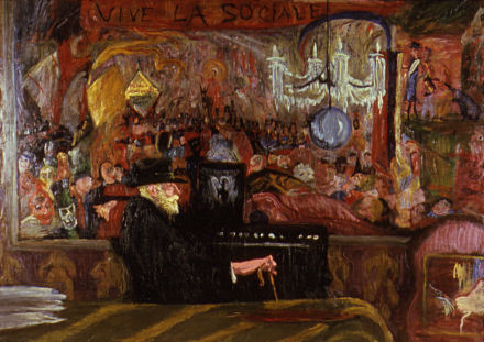 Ensor Seated before the 