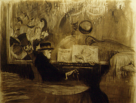 Ensor seated before 